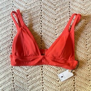 Coral Bikini Top